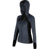 Polaire à capuche femme chaude VERTIGO Polartec Alpha FZ HM WOMAN 93-grise Montura