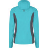 Veste Softshell femme PEAK JACKET WOMAN 73890 turquoise-graphite Montura