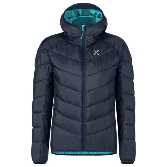 Doudoune à capuche femme synthétique DESTINY WOMAN 890730-graphite-blue Montura