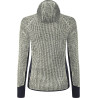 Polaire à capuche femme REMIX FLEECE JACKET WOMAN 005-gris-souris Montura