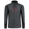 Polaire full-zip homme NORDIC FLEECE JACKET 9268-anthracite-orange Montura