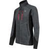 Polaire full-zip homme NORDIC FLEECE JACKET 9268-anthracite-orange Montura