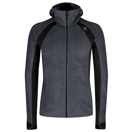 Polaire à capuche homme chaude VERTIGO Polartec Alpha FZ HM 93-piombo Montura