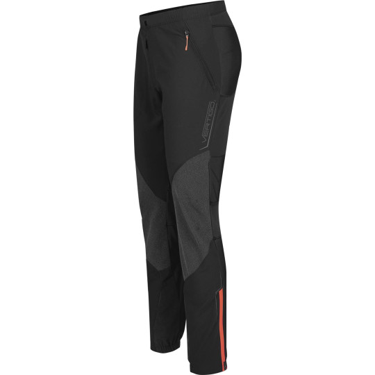 Pantalon Softshell chaud homme VERTIGO 2 PANTS 9068 noir-orange Montura