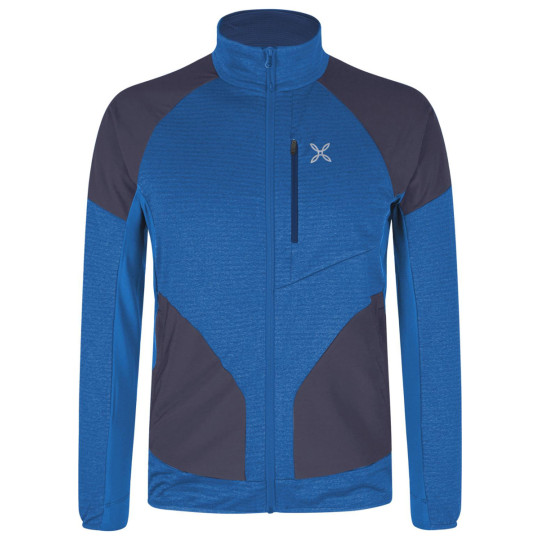 Polaire full-zip homme THERMAL GRID 2 MAGLIA 850890-graphite-blue Montura