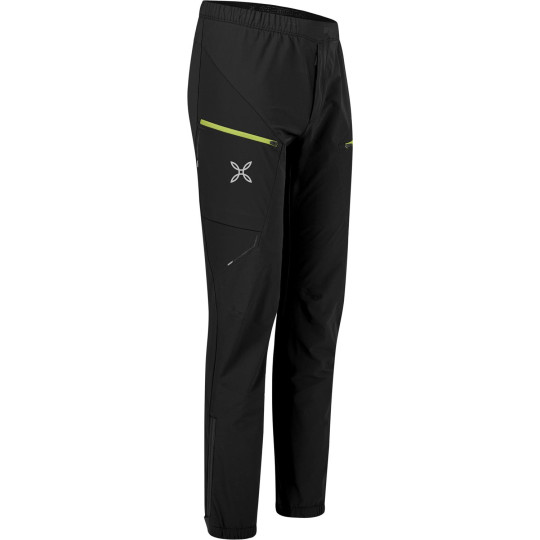 Pantalon ski de rando homme SPEED STYLE PANTS 90202 noir-lime Montura