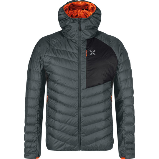 Doudoune Montagne homme PURE DUVET 9368-gris-orange Montura