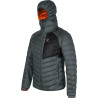 Doudoune Montagne homme PURE DUVET 9368-gris-orange Montura