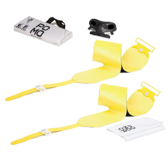 Set de peaux ski de rando Mixte TOUR EXPLORE Readytoclimb 113mm jaune POMOCA