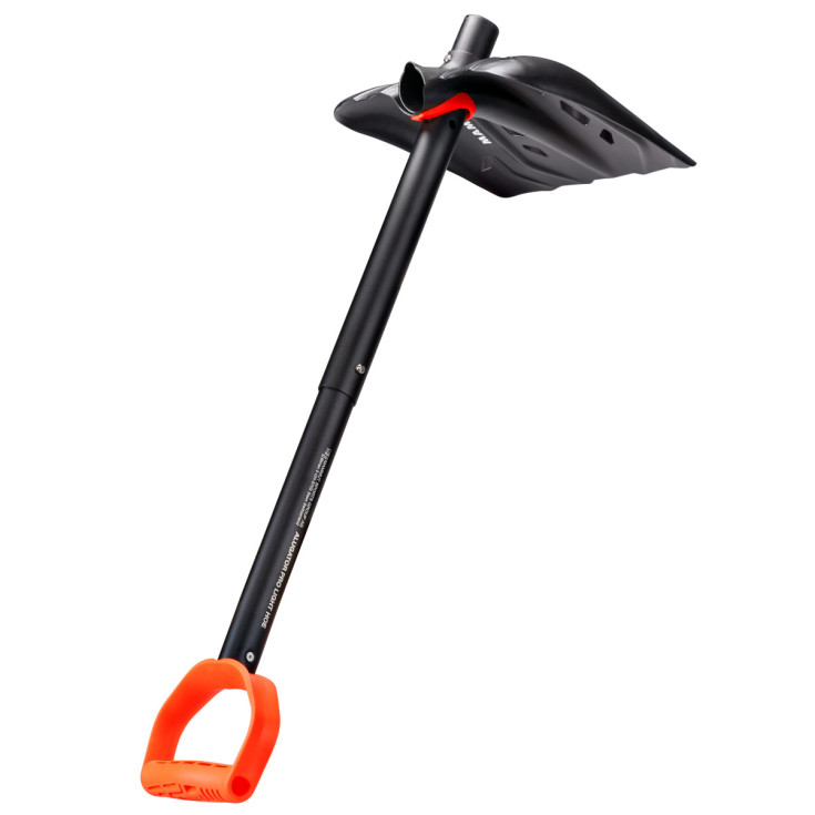 Pelle à neige télescopique ALUGATOR PRO LIGHT HOE noire-orange Mammut 