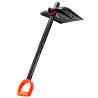 Pelle à neige télescopique ALUGATOR PRO LIGHT HOE noire-orange Mammut 