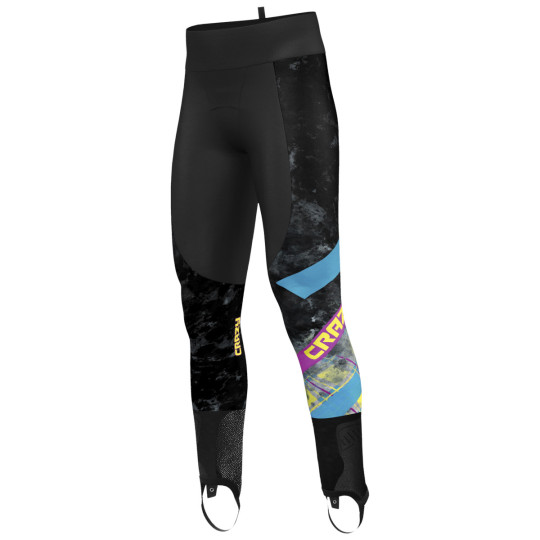 Pantalon ski-alpinisme homme HUGO PANT PRINTED yellow-scottish CRAZY IDEA