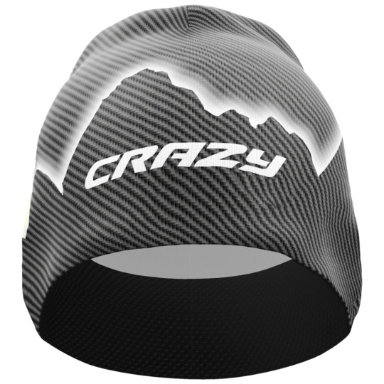 Bonnet homme ski de rando-trail CAP SPIRE THERMO noir CRAZY IDEA
