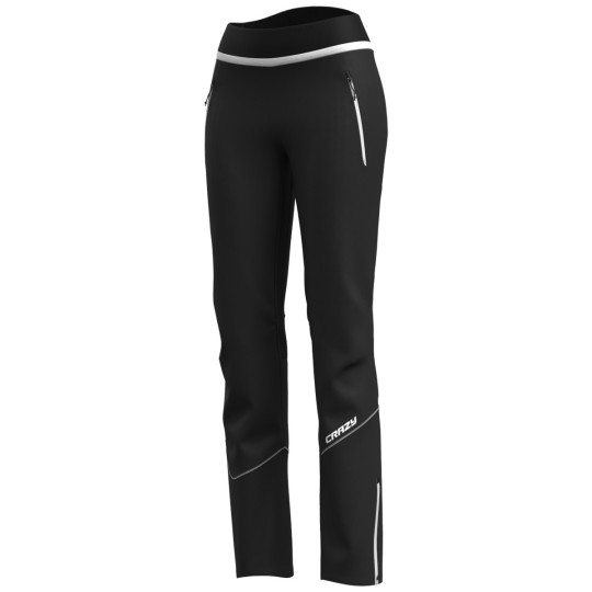 Pantalon ski de rando femme IONIC PANT 01-black CRAZY IDEA