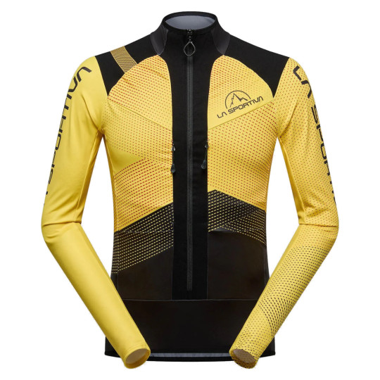 Veste ski-alpinisme homme STRATOS VI RACING JACKET MEN noir-jaune LA SPORTIVA 26