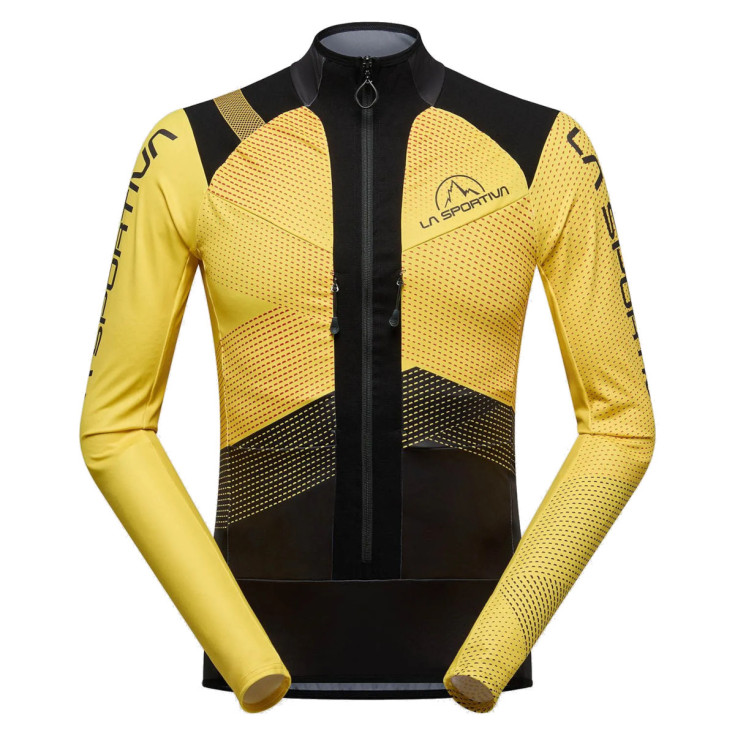 Veste ski-alpinisme homme STRATOS VI RACING JACKET MEN noir-jaune LA SPORTIVA 26