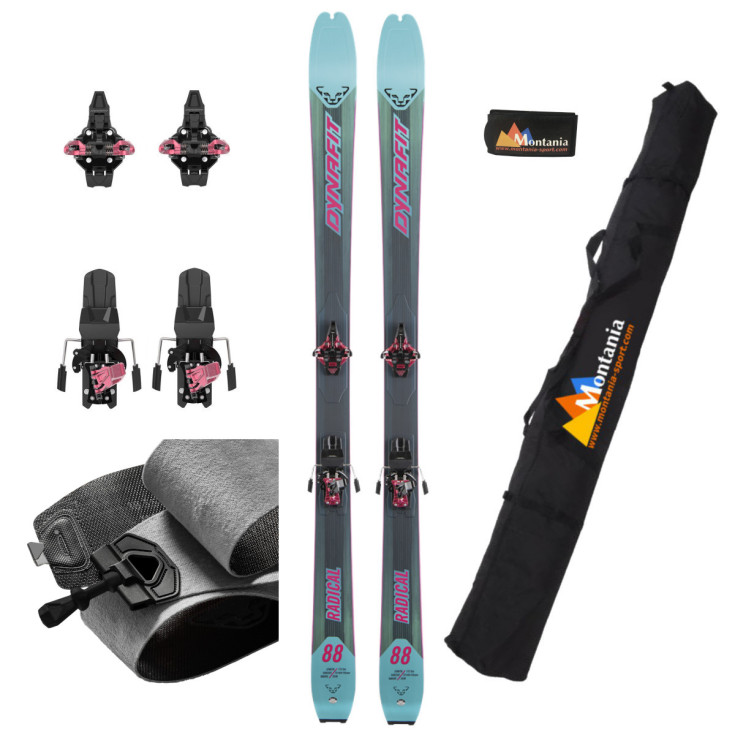 Pack ski de rando femme RADICAL 88 W reef-rose Dynafit 2025