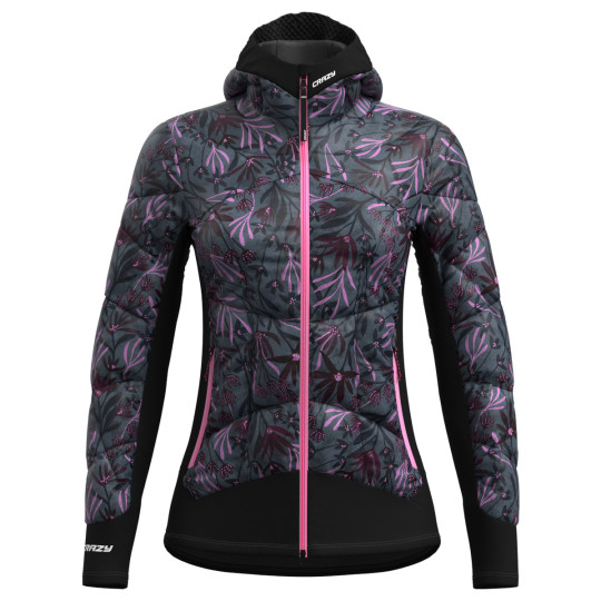 Doudoune Montagne femme EXIT JACKET X055-winter-flower CRAZY IDEA