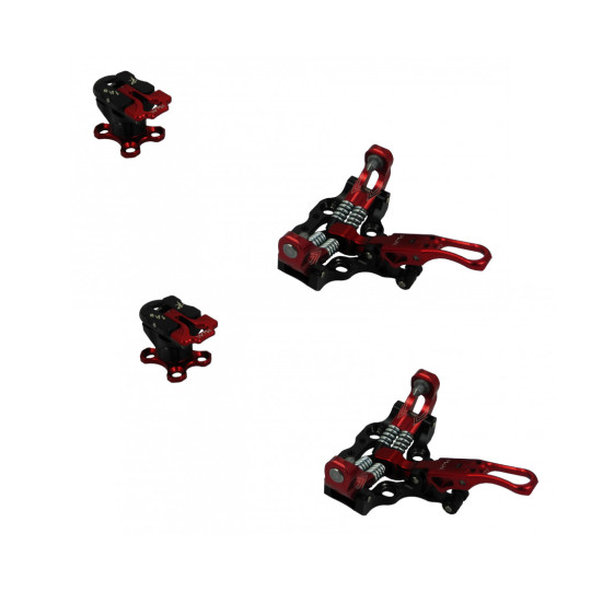 Fixations ski-alpinisme compétition RACE R140 noir-rouge Plum