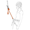 Longe réglable escalade CONNECT ADJUST orange Petzl