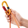 Longe réglable escalade CONNECT ADJUST orange Petzl