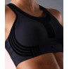 Brassière sport femme BRA 42 RUNNING noire HASTKO