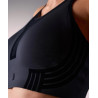 Brassière sport femme BRA 42 RUNNING noire HASTKO