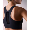 Brassière sport femme BRA 42 RUNNING noire HASTKO