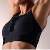Brassière sport femme BRA 42 RUNNING noire HASTKO
