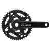 Pédalier SHIMANO CUES double-plateaux 40-26 en 9-10-11vitesses 175mm noir réf FC-U4010-2