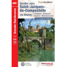 Livre TopoGuides Chemin de Saint-Jacques-de-Compostelle-PERIGUEUX-RONCEVAUX-GR654-FFRandonnée - 2014