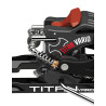Fixation ski de rando avec freins-skis TITAN VARIO 2 + ST 9-11 rouge SkiTrab 2025