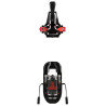 Fixation ski de rando avec freins-skis TITAN VARIO 2 + ST 9-11 rouge SkiTrab 2025