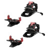 Fixation ski de rando avec freins-skis TITAN VARIO 2 + ST 9-11 rouge SkiTrab 2025