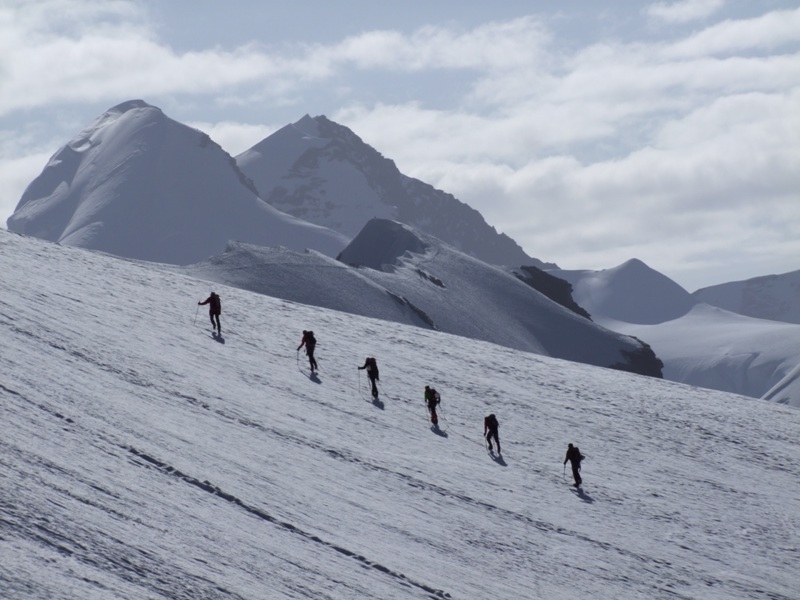 Groupe à la montée