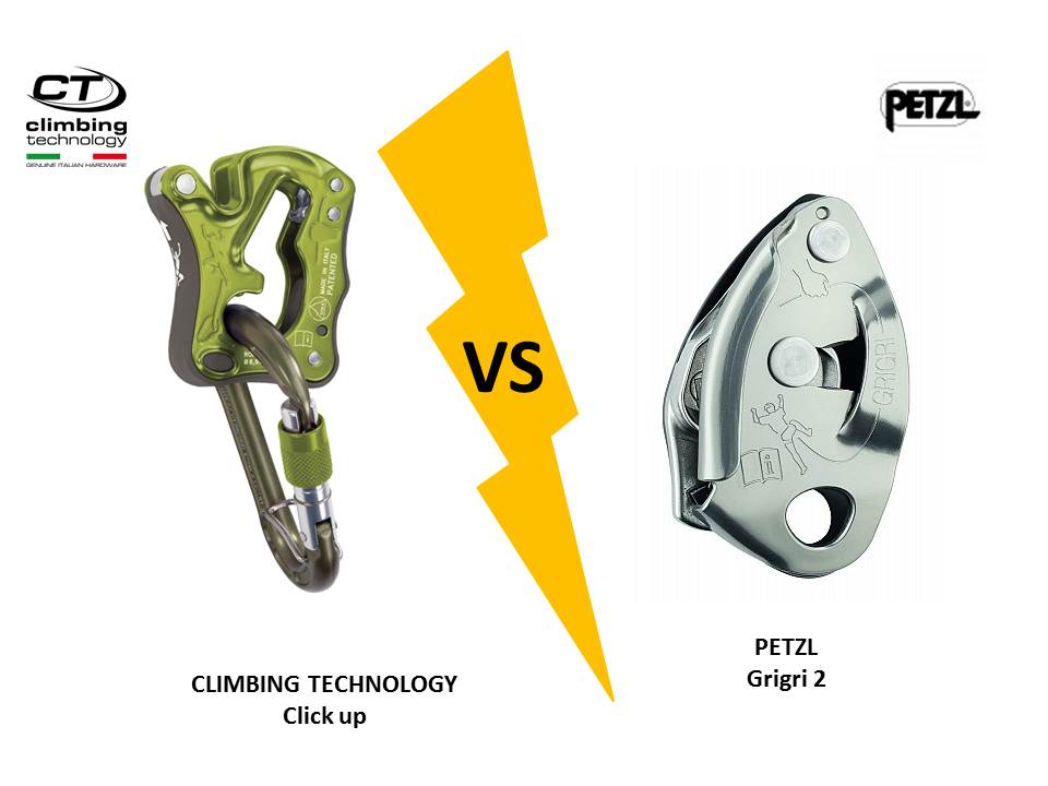 click up climbing technology vs grigri petzl