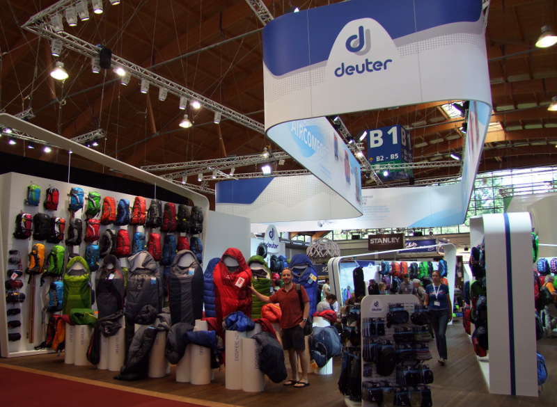 Enorme stand Deuter !
