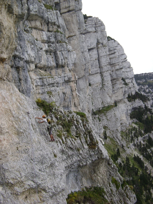 Philippe dans la deuxième longueur