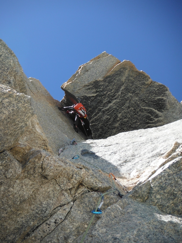 la dernière longueur dure: bien physique à 4500m