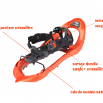 Raquette à neige TSL 418 - 438 Up&Down - caractéristique3