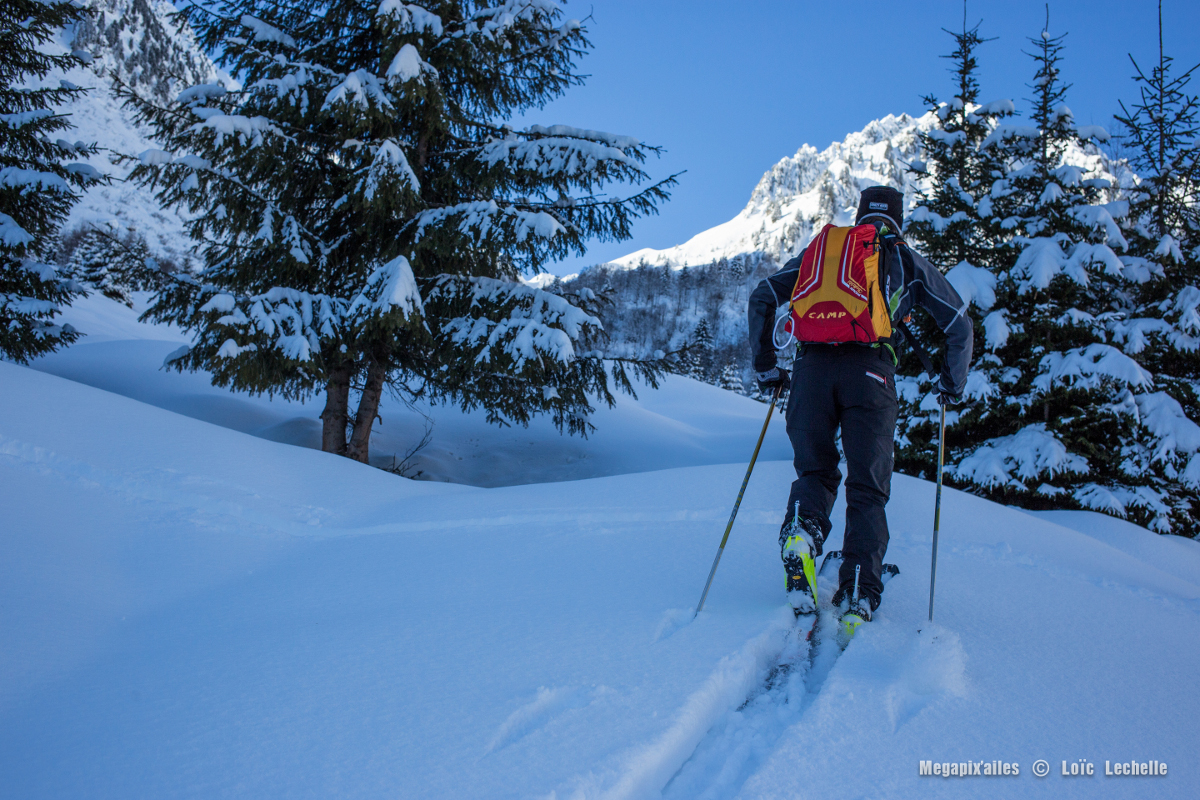 Sortie Ski de Randonnée au Col du Gollachon (Massif de Belledonne) par ...