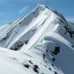 La Team Montania Au sommet de la pointe de la grande journée