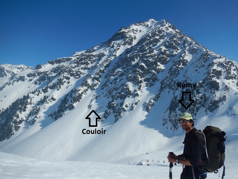 Vue sur Rémy et sur le couloir