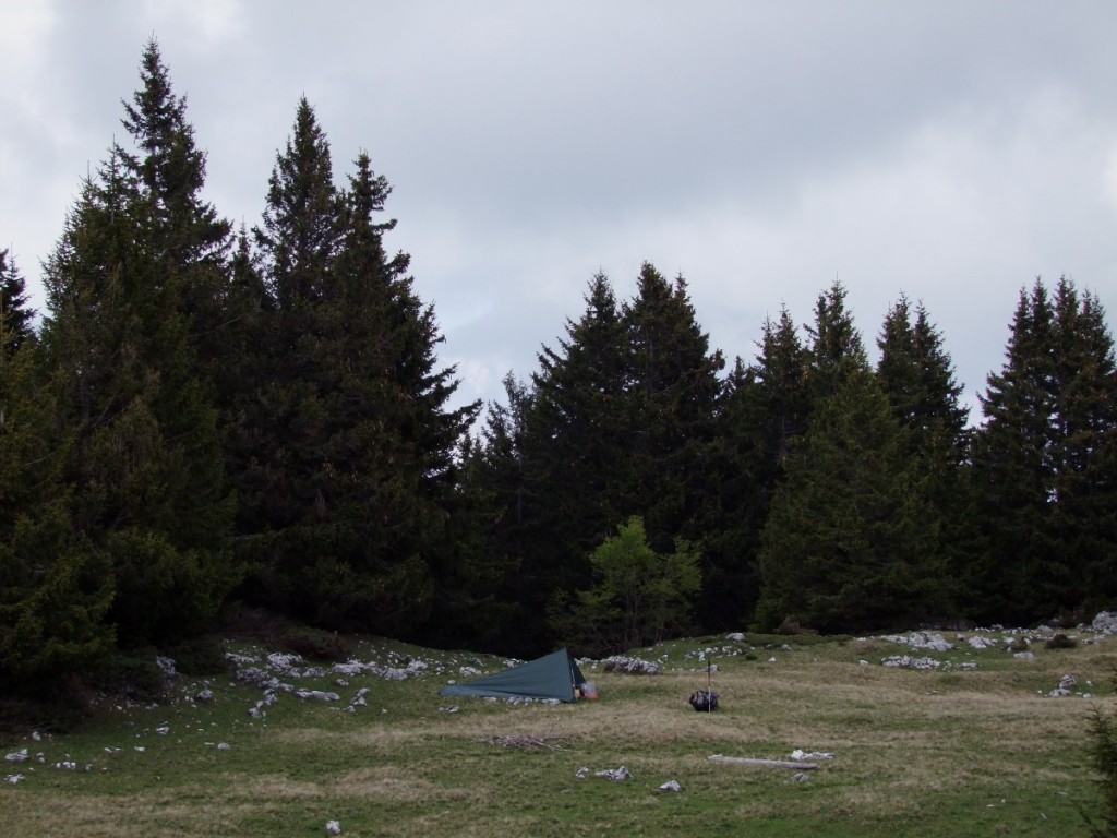 Montage d'un Tarp en pleine Nature