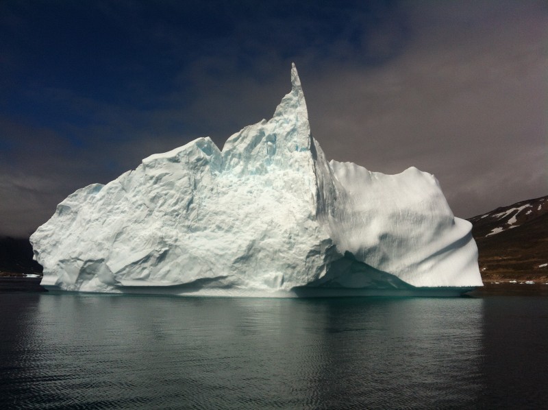 Arrivée dans la glace, on sort les piolets ou pas!