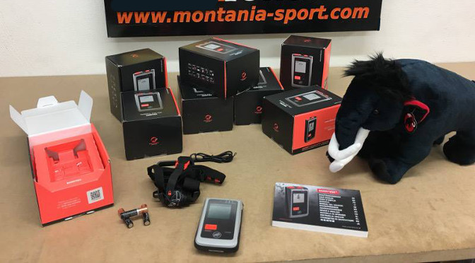 Arrivée des DVA Barryvox Mammut au magasin Montania Sport