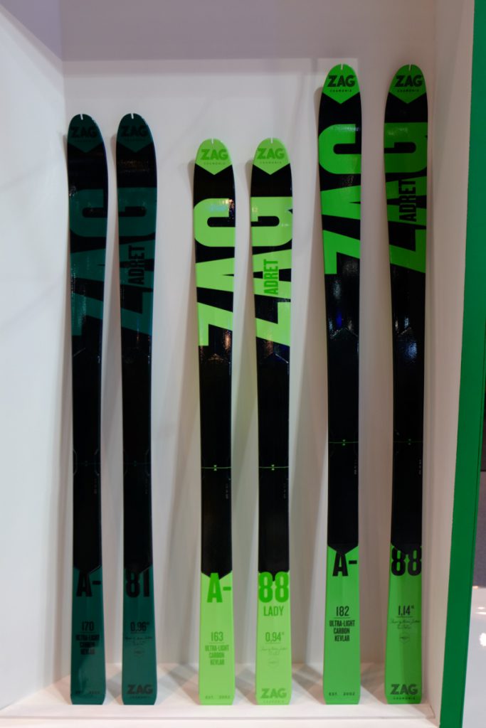 Nouveaux skis de rando Zag Adret 81 et 88