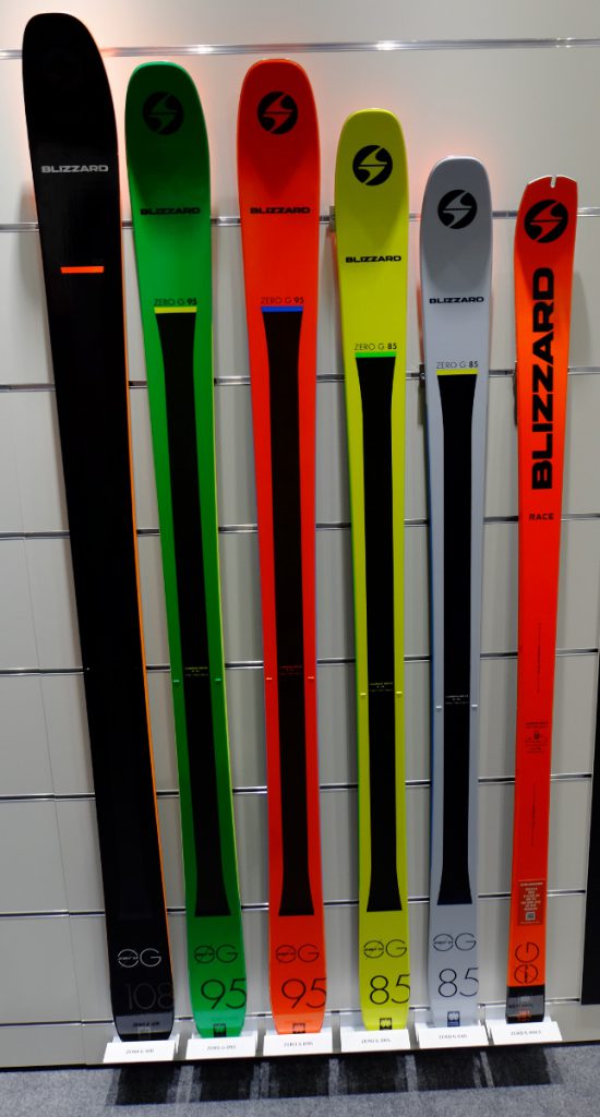 Gamme des skis Blizzard G-Zero