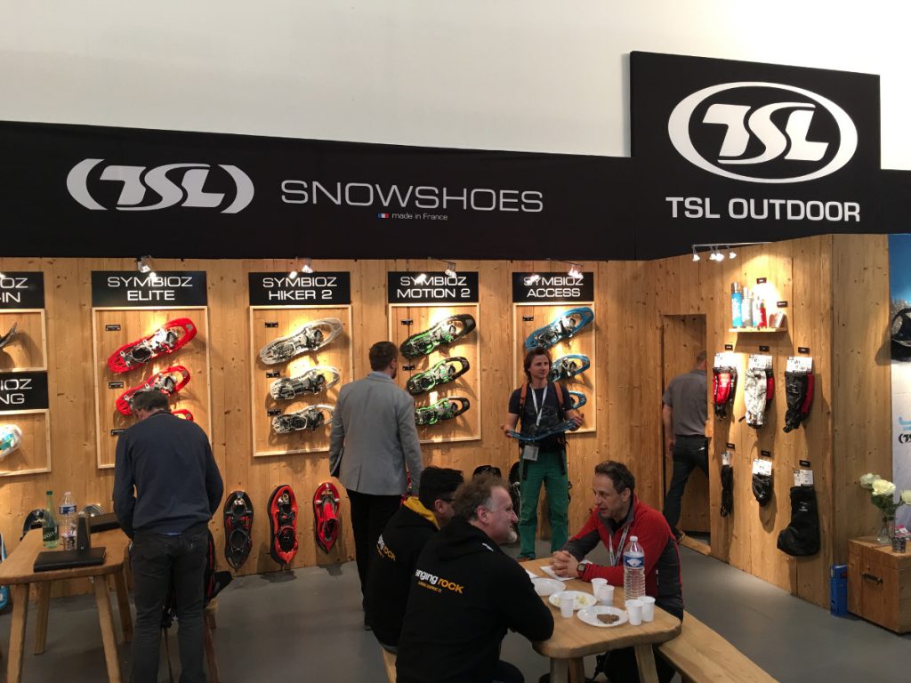 Stand raquettes TSL ISPO Munich 2018