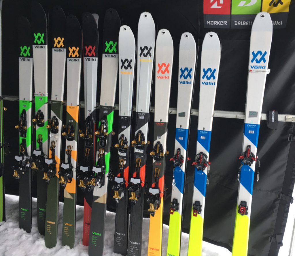 Test de la fixation Marker Alpinist 12 sur skis Volkl